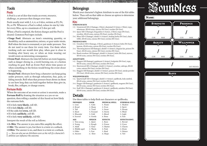Boundless RPG (PDF) product image (2)