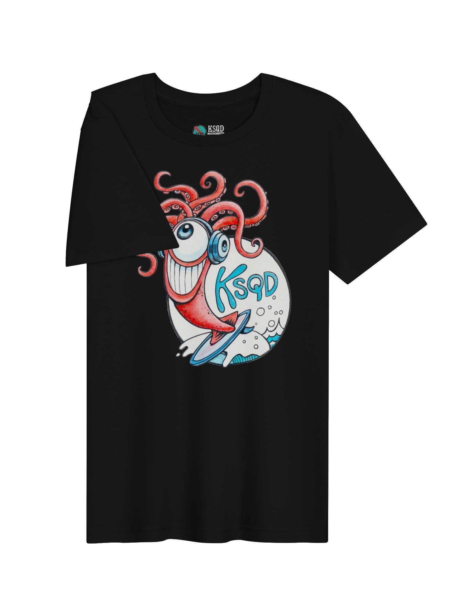 KSQD 2026 Winning Design – Squid & Ocean Dark Edition T-Shirt product image (11)