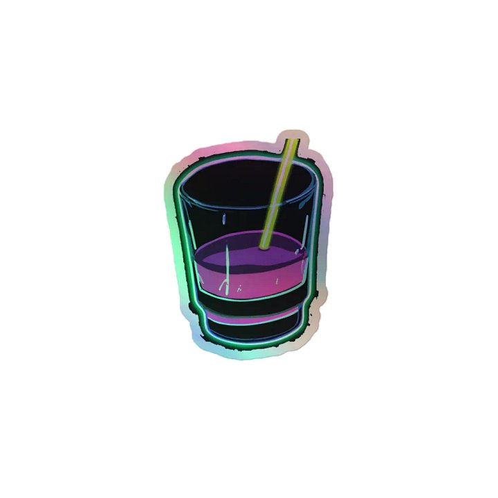 Cheers emote Holographic Sticker Set product image (1)