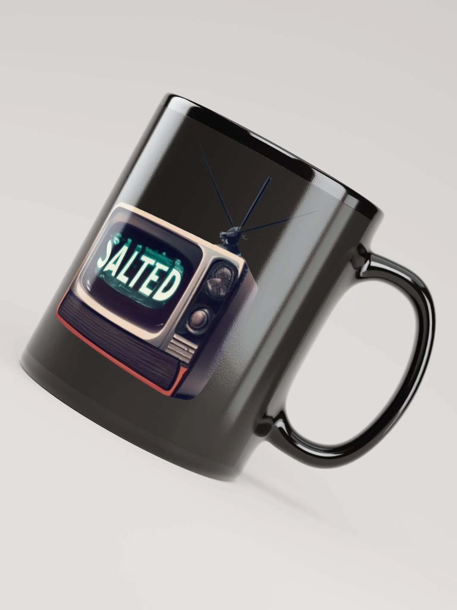 Salted TV Mug - Black product image (4)