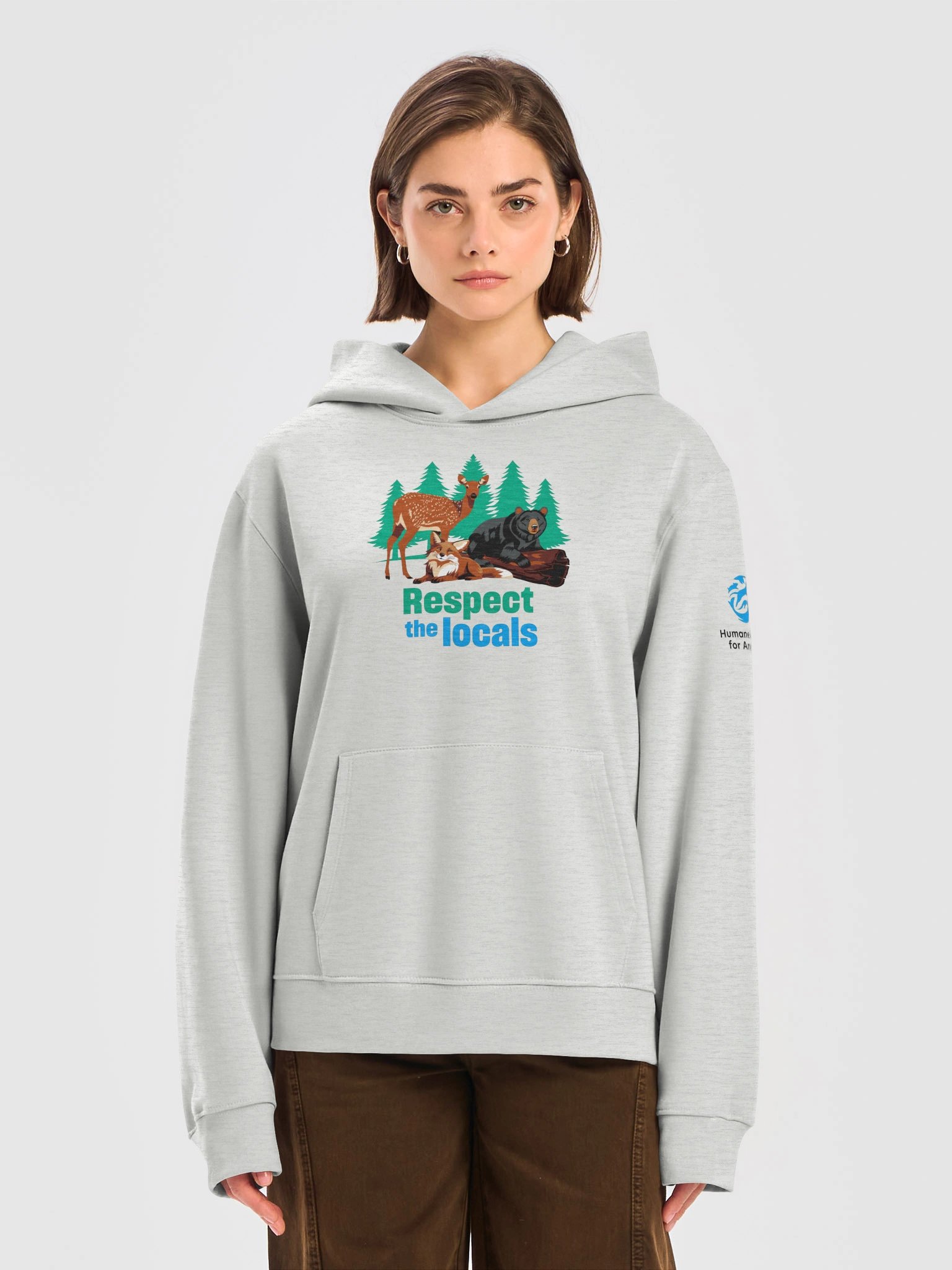 Respect the locals - Hoodie product image (5)