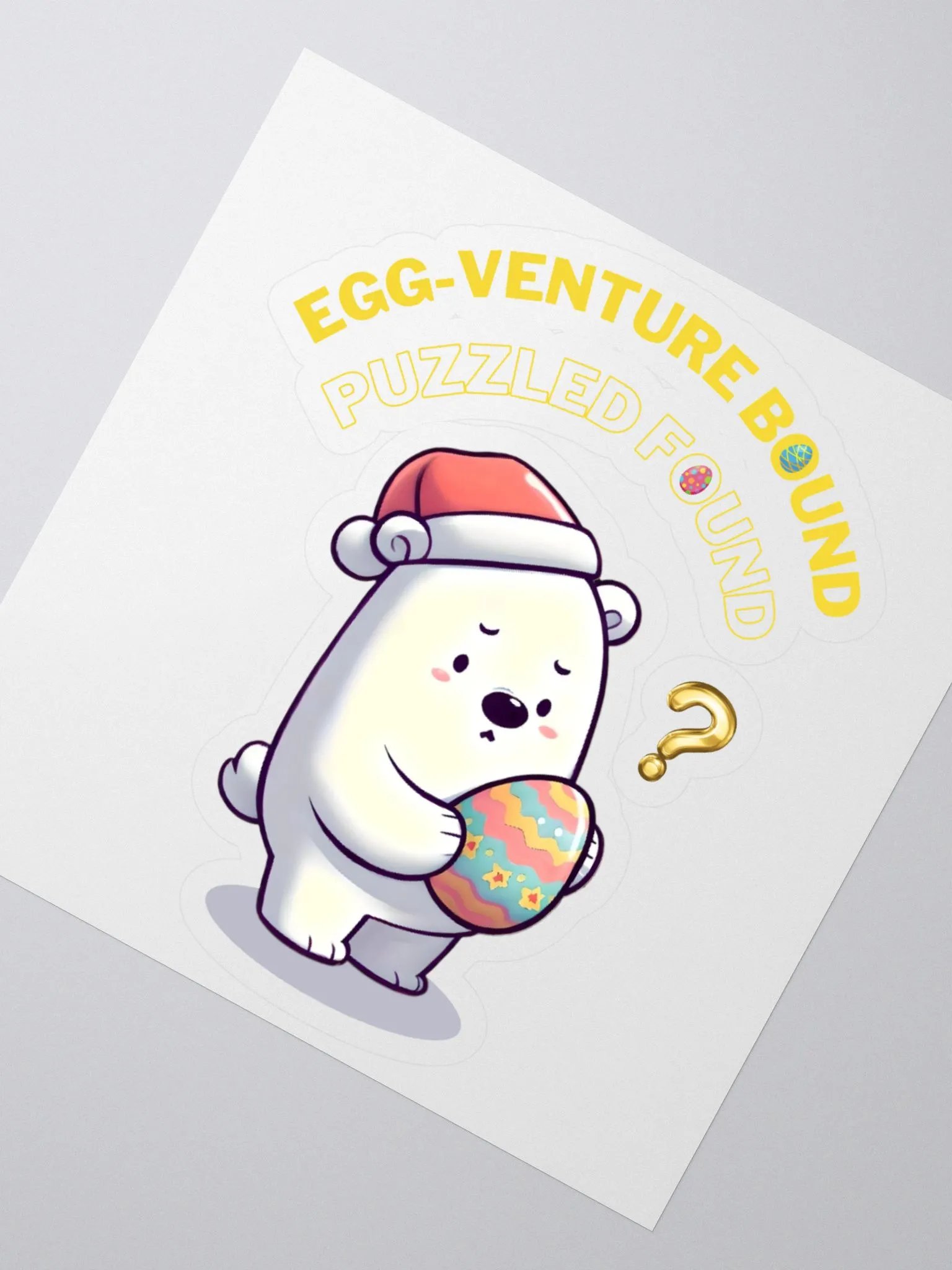 Egg-venture bound puzzled found easter theme product image (2)