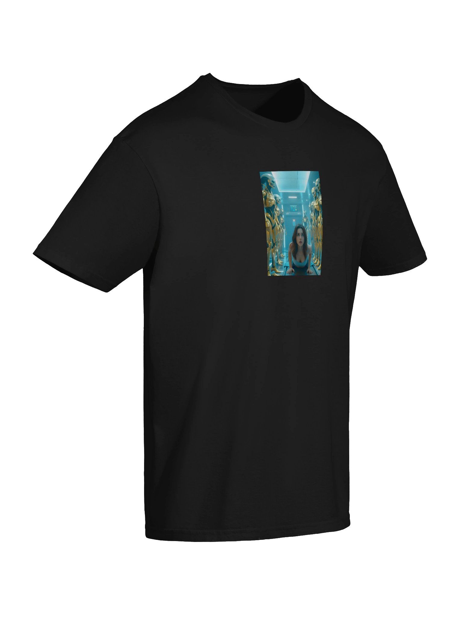 Futuristic Alien Abduction T-Shirt product image (10)