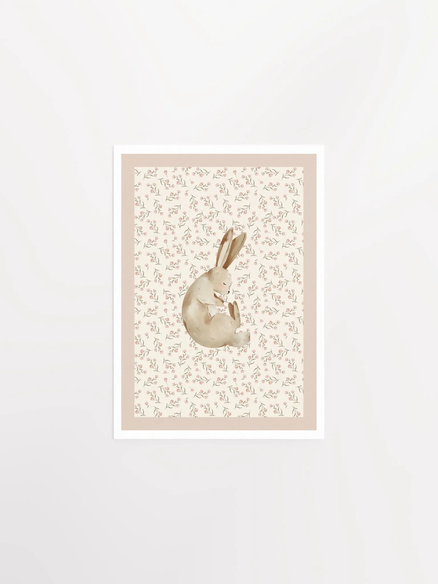Boho Bunny Nursery Print 5 product image (2)