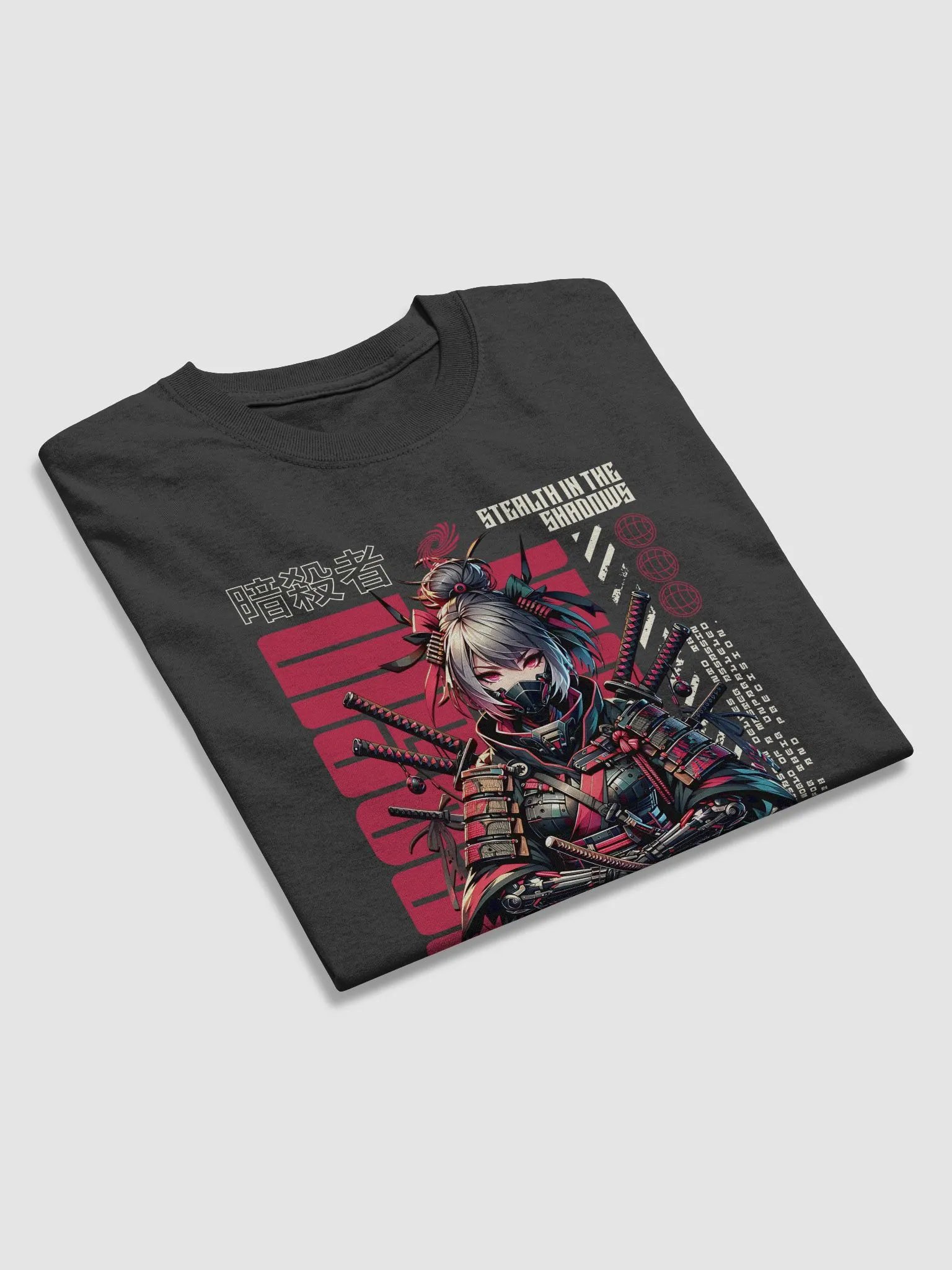 Cyblade: Futuristic Samurai Gaming T-Shirt product image (3)