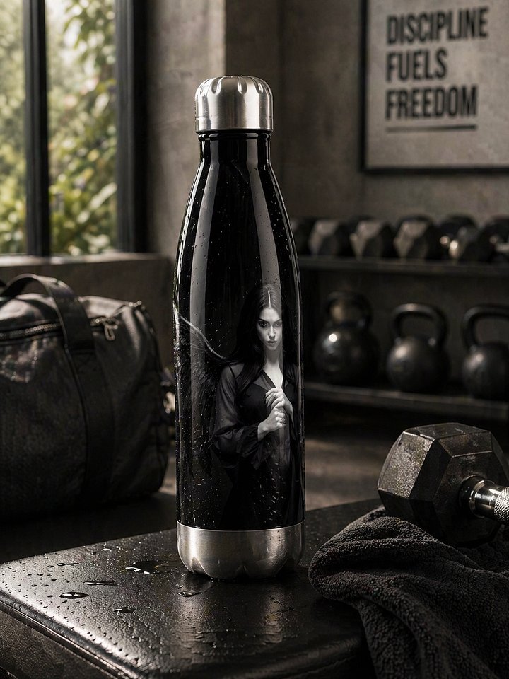Dark Angel Stainless Steel Water Bottle - Gothic Water Bottle product image (2)