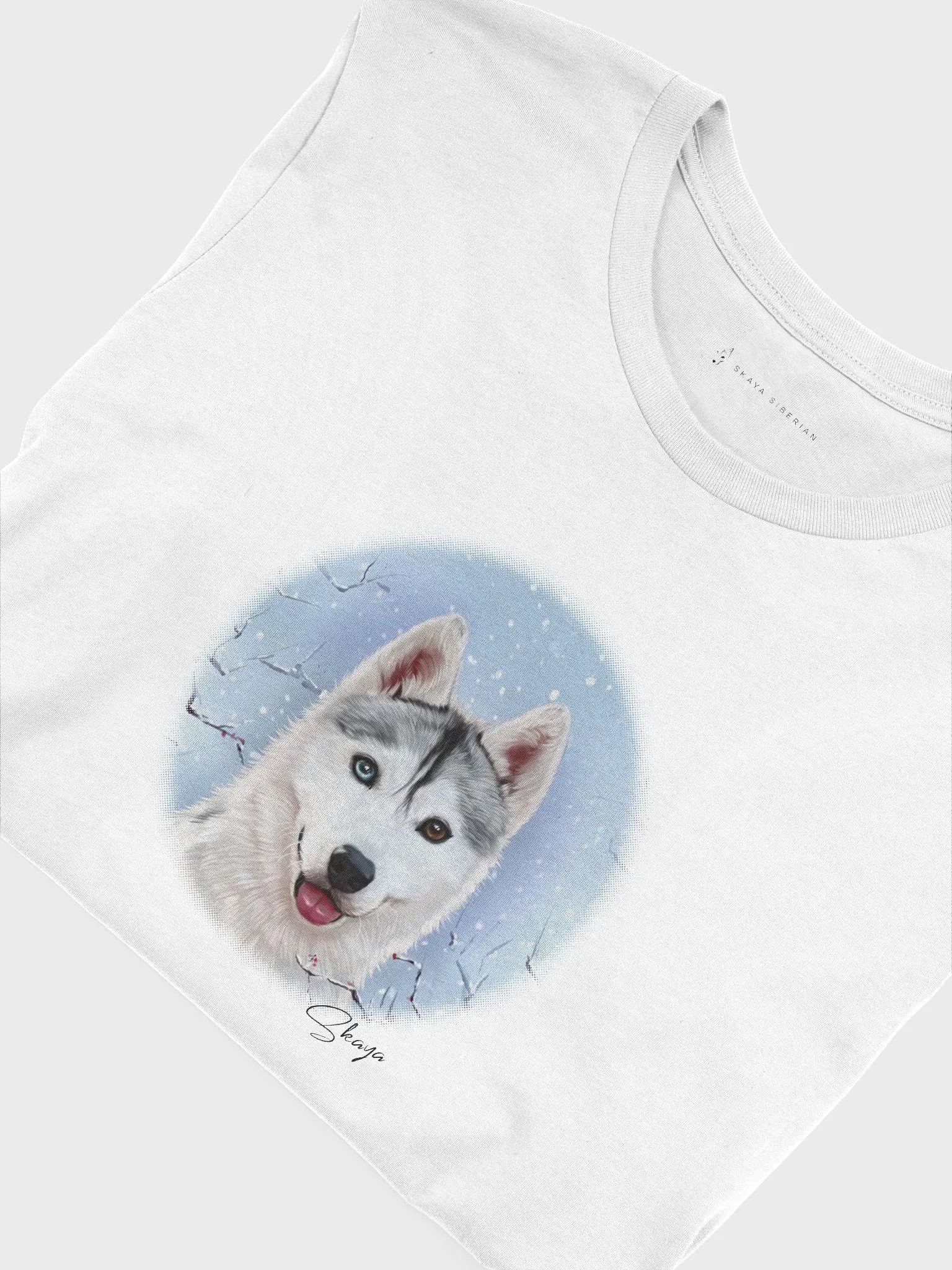 Snowy Skaya T-Shirt (White) product image (5)