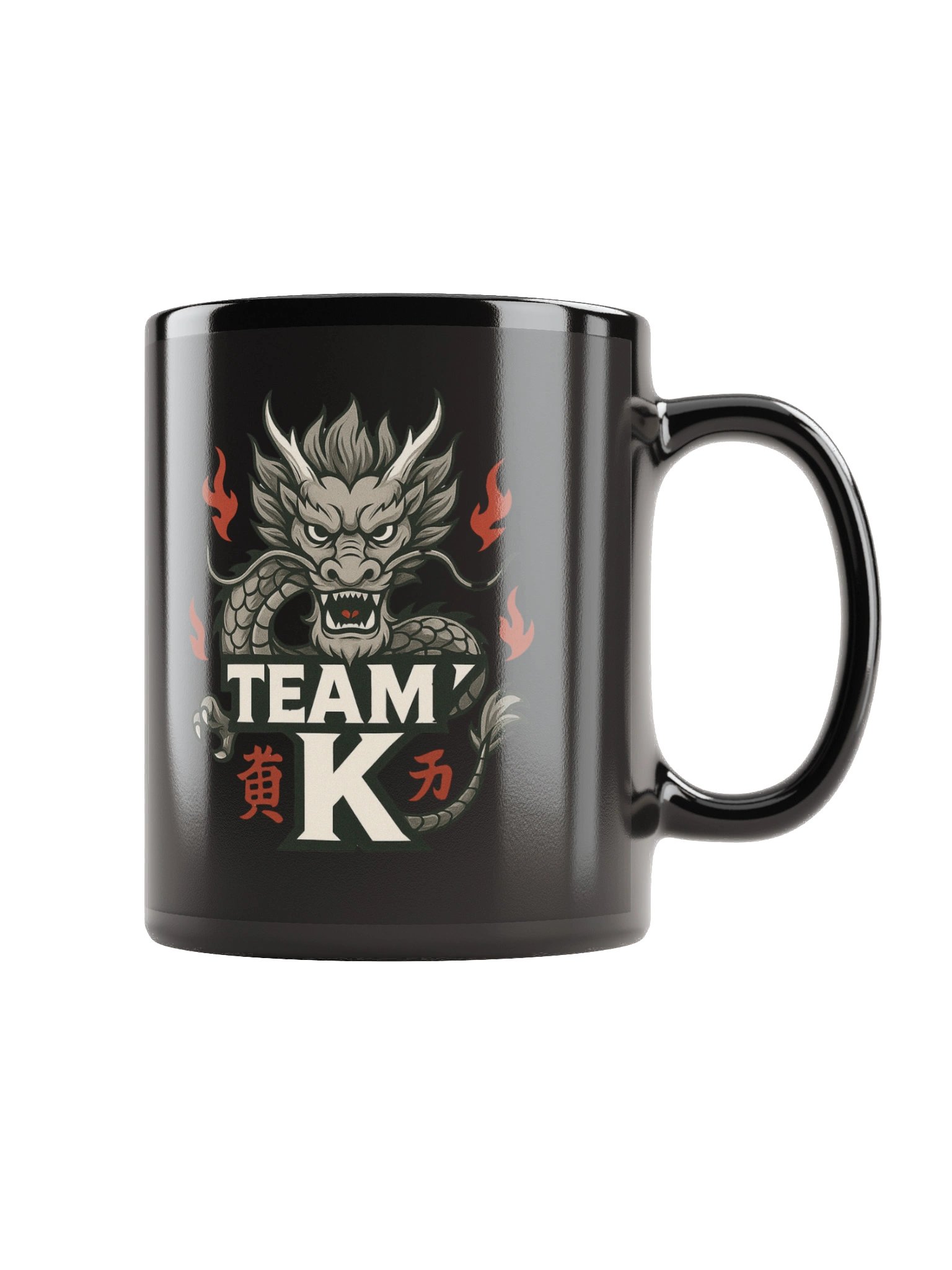 Team K China Black Mug product image (2)