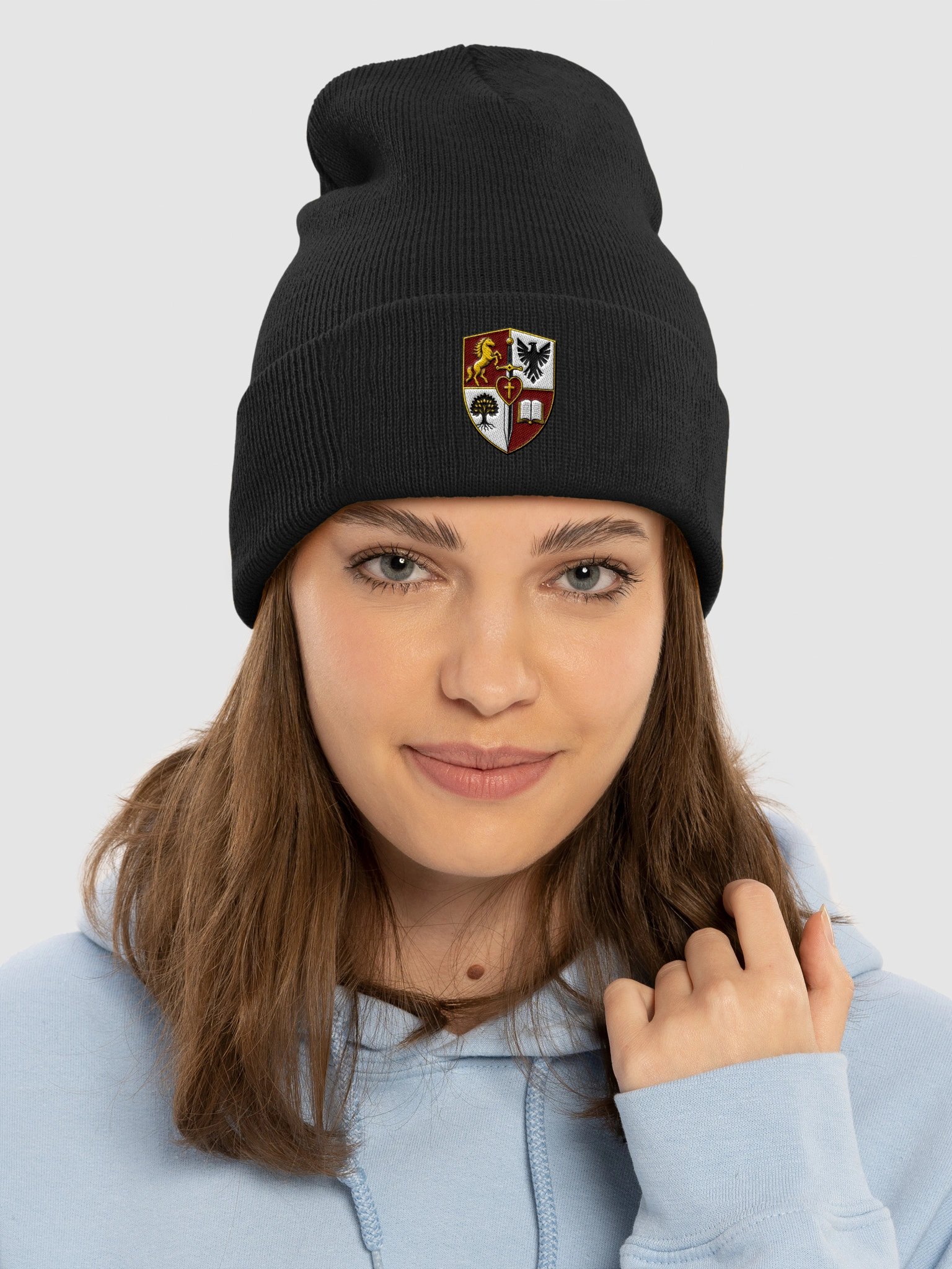 Heraldic Crest Cuffed Beanie product image (14)