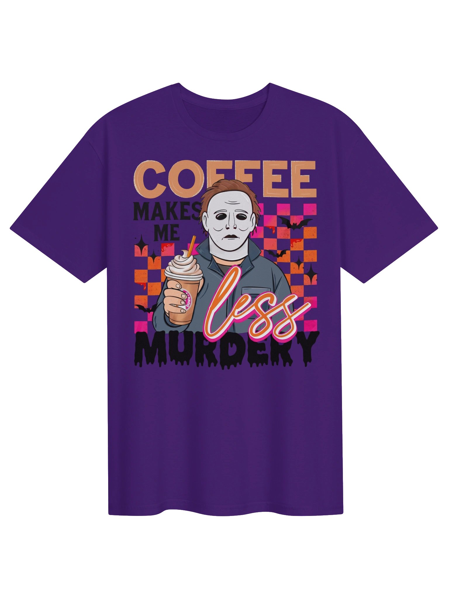 Coffee Makes Me Less Murdery Tee product image (3)