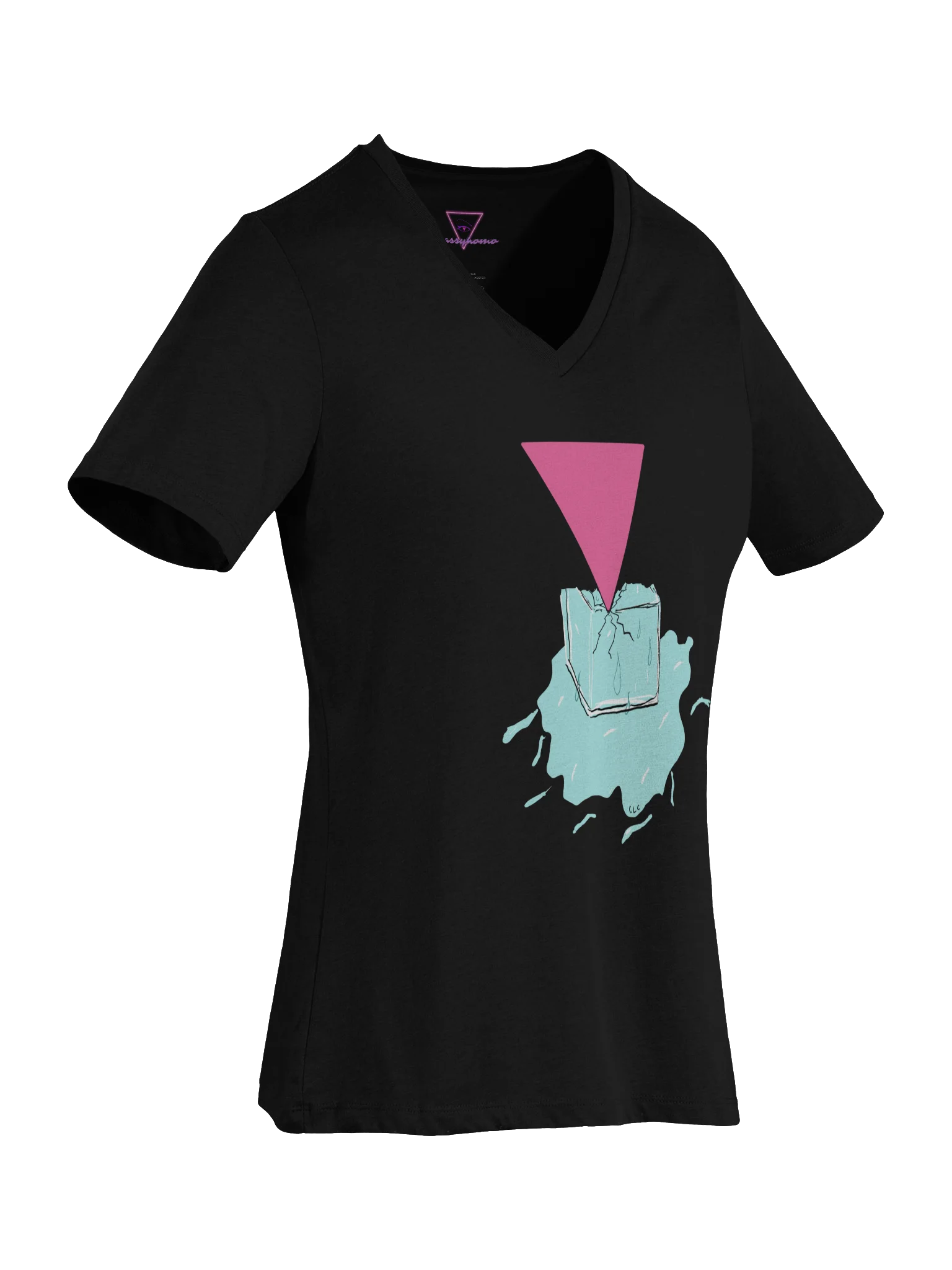 Melt Ice Vneck tee product image (25)