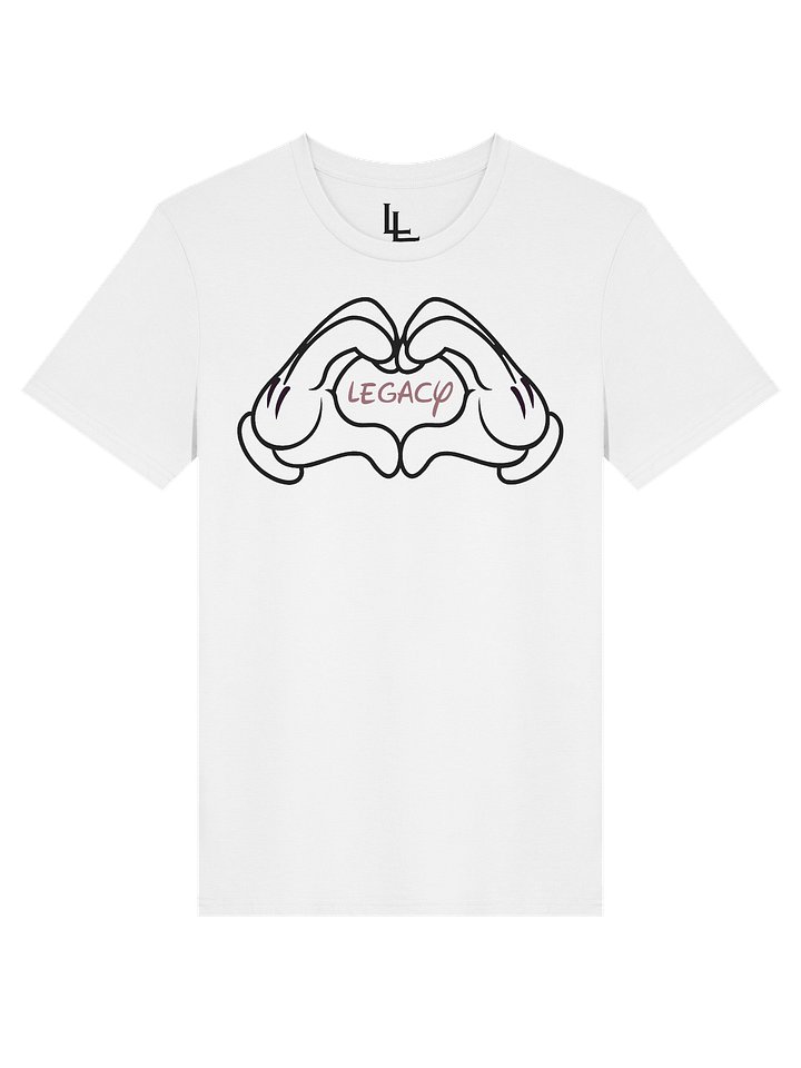 White | Legacy Heart Tee product image (1)