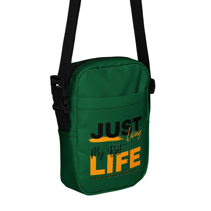 Forrest Green "JUST LIFE" Everyday Crossbody Bag product image (1)