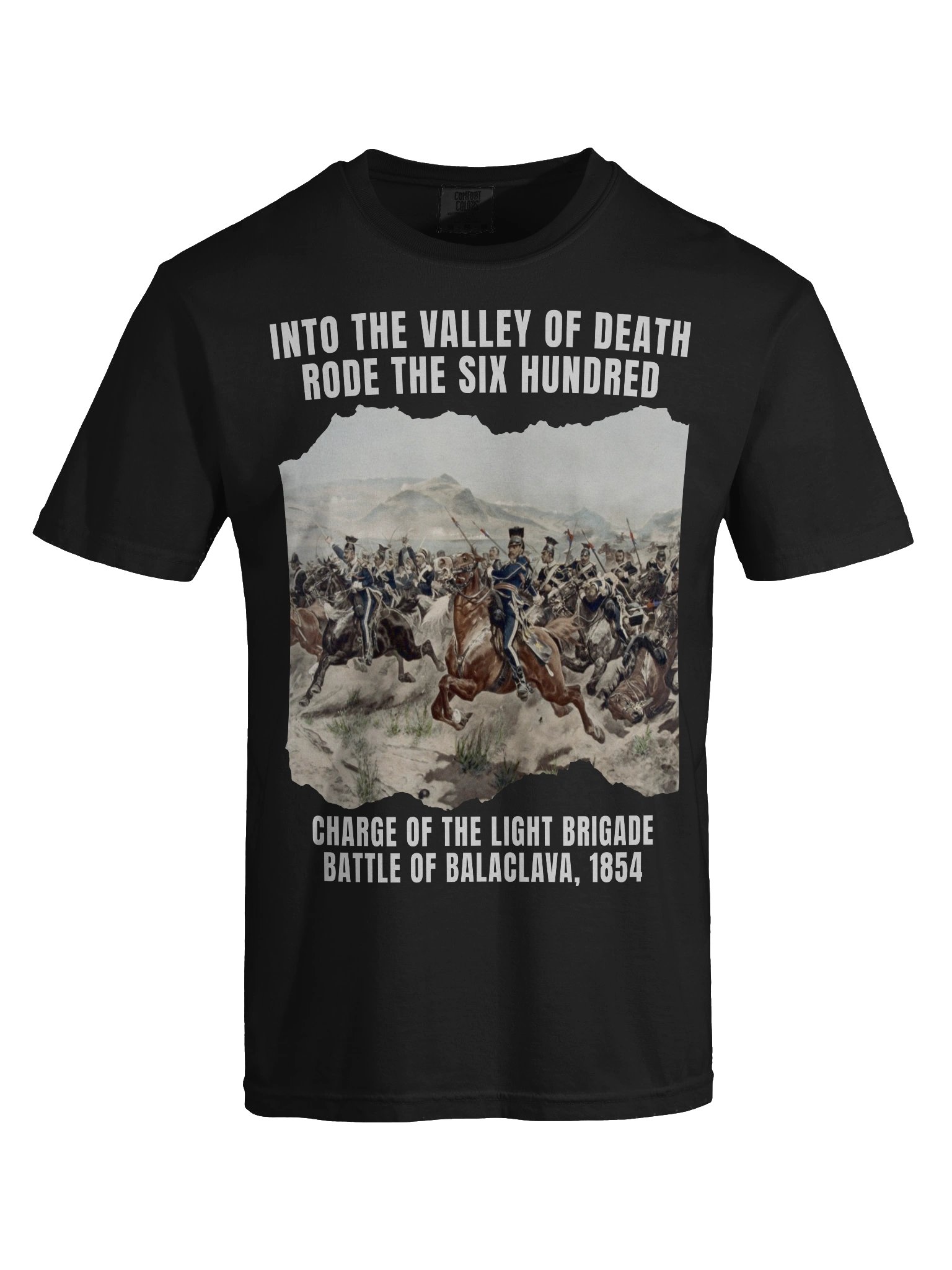 Charge of the Light Brigade – Battle of Balaclava 1854 T-Shirt product image (56)