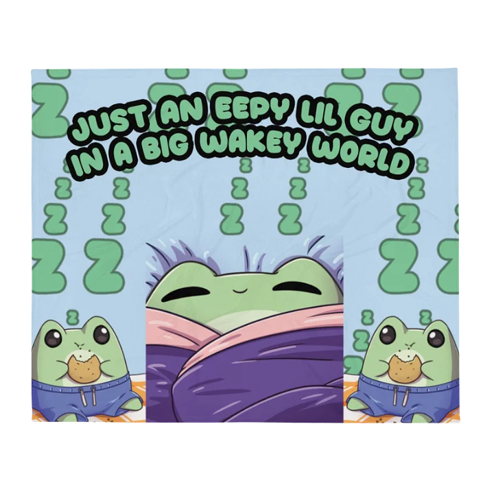 Smaller Just a eepy lil guy Blankie product image (1)