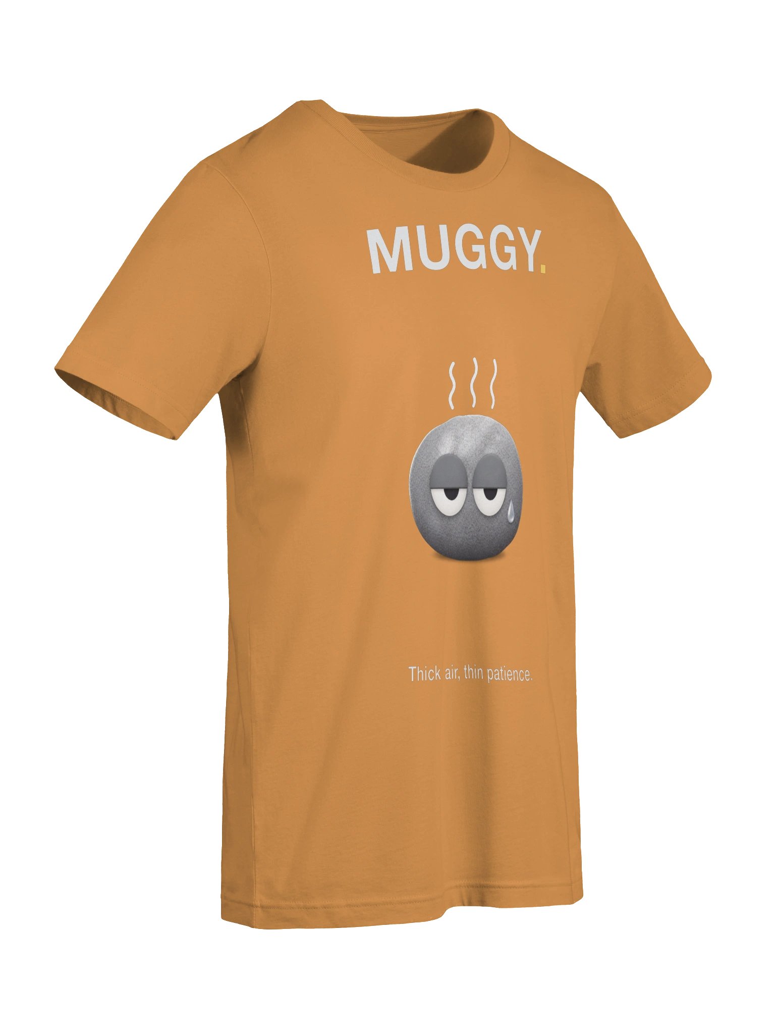 MUGGY. Thick Air, Thin Patience. T-Shirt product image (7)