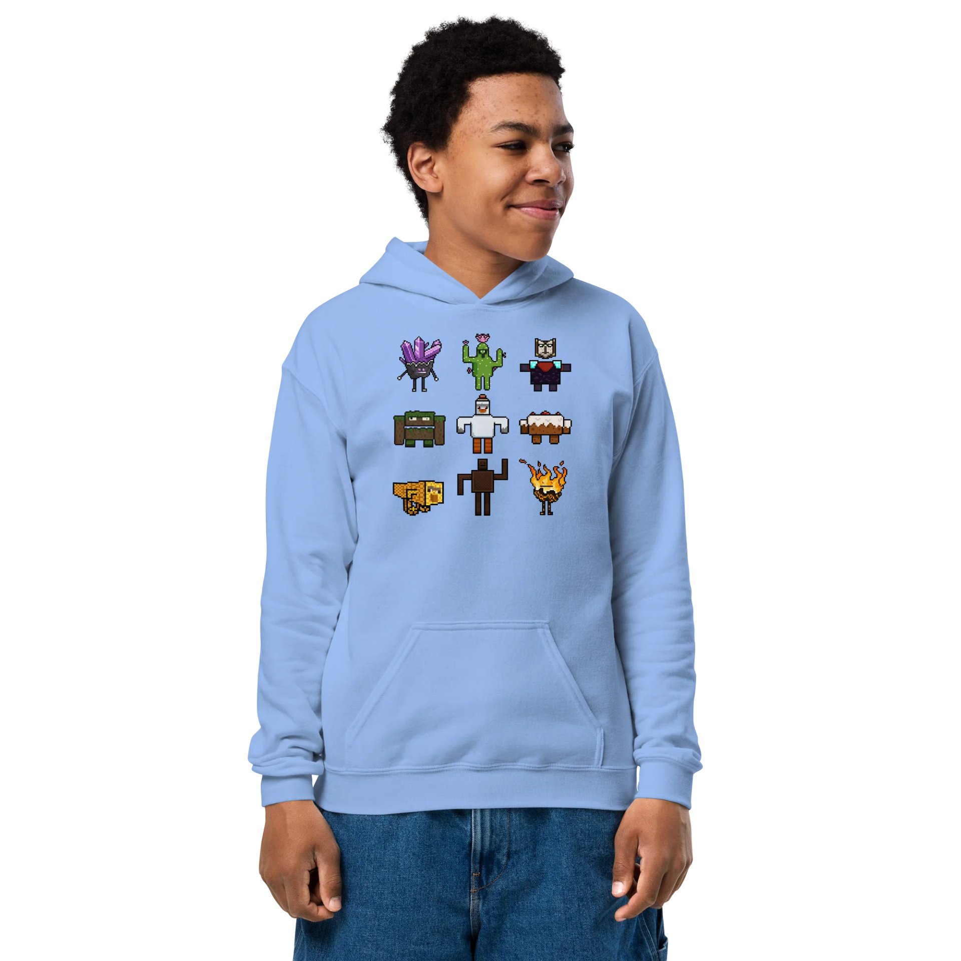 Nine Epic Golems Kids Hoodie product image (2)