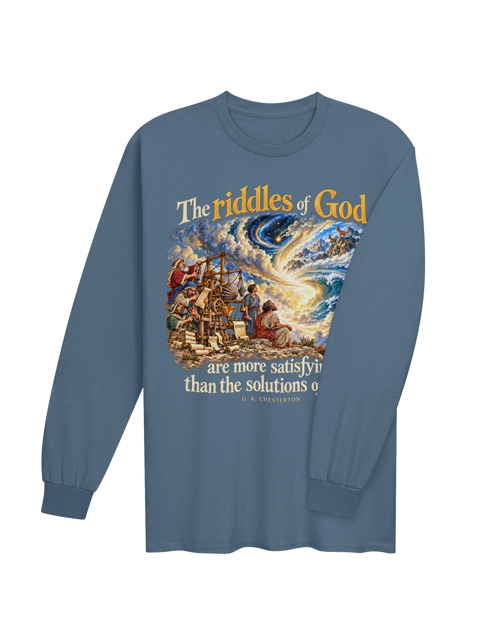 Riddles of God Long-sleeve T-shirt product image (28)