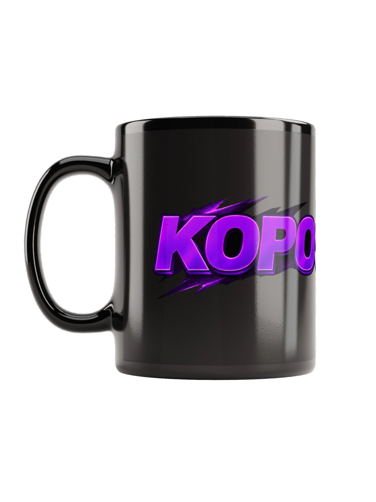 KOPOSQUAD Logo Mug – Black product image (2)