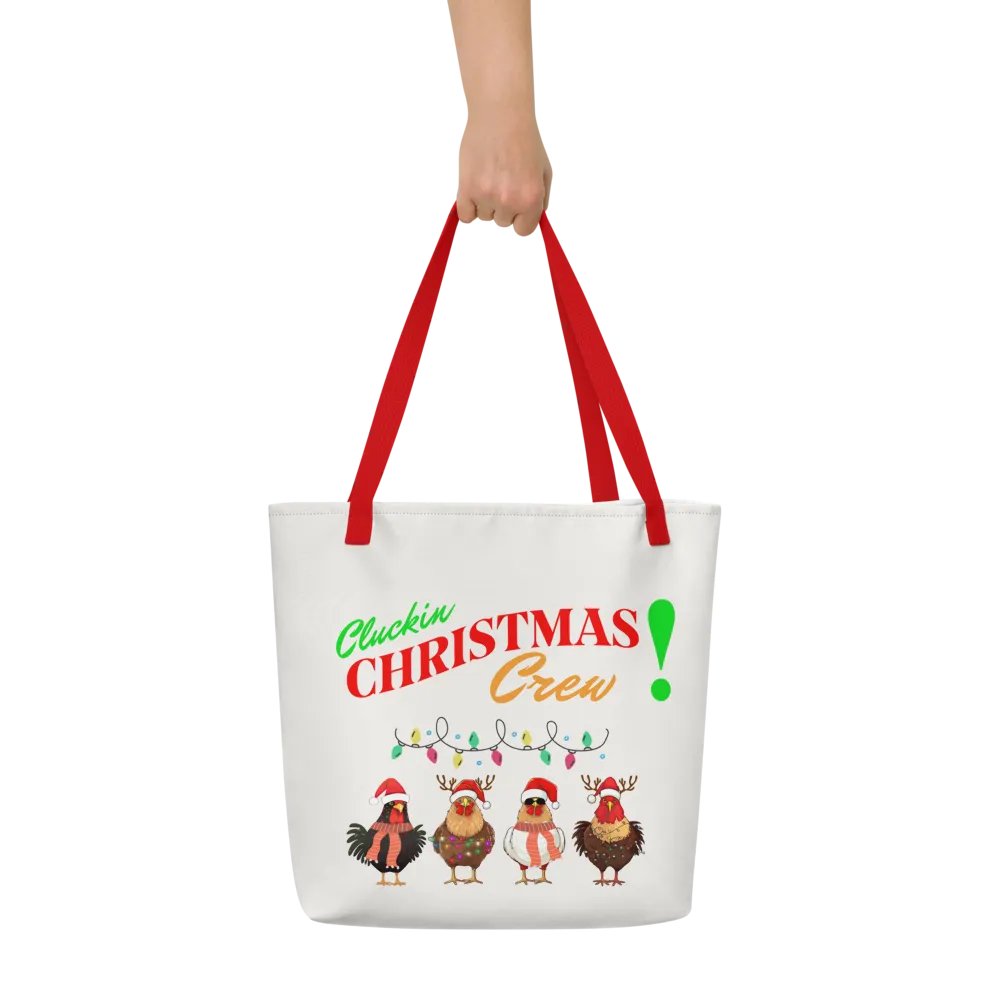 Chicken Christmas Crew Tote product image (5)