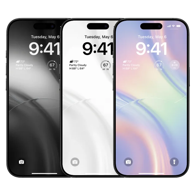 Liquid Glass Wallpaper Pack product image (1)