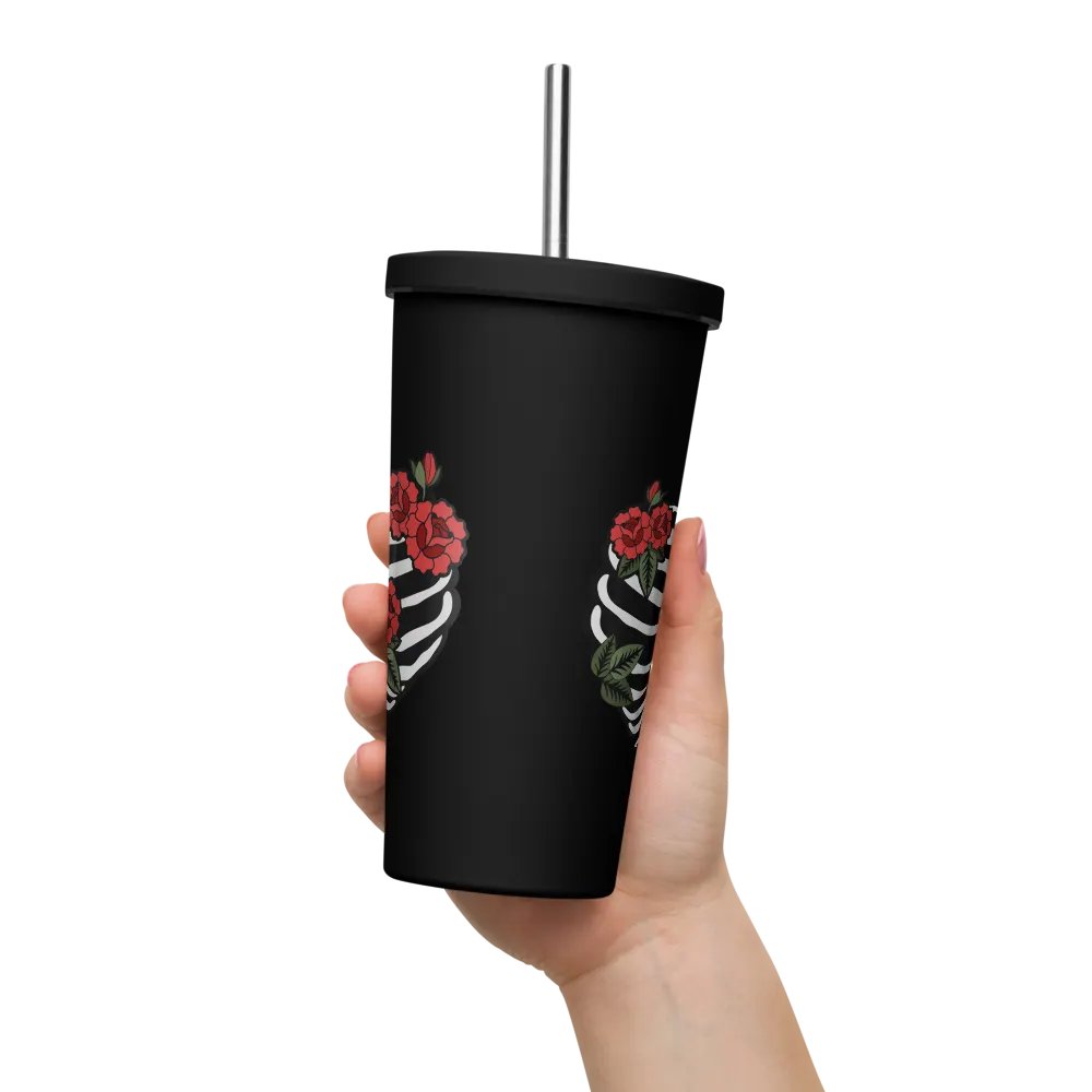 ONE WITH THE EARTH Insulated Tumbler with a Straw product image (11)