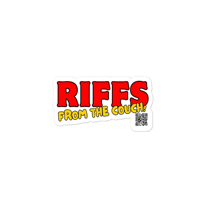 Indoor / Outdoor Logo QR Sticker product image (2)