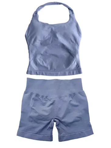 Electric Blue ⚡️ Summer Peach Halter Top Set Guaranteed 🍑 product image (11)