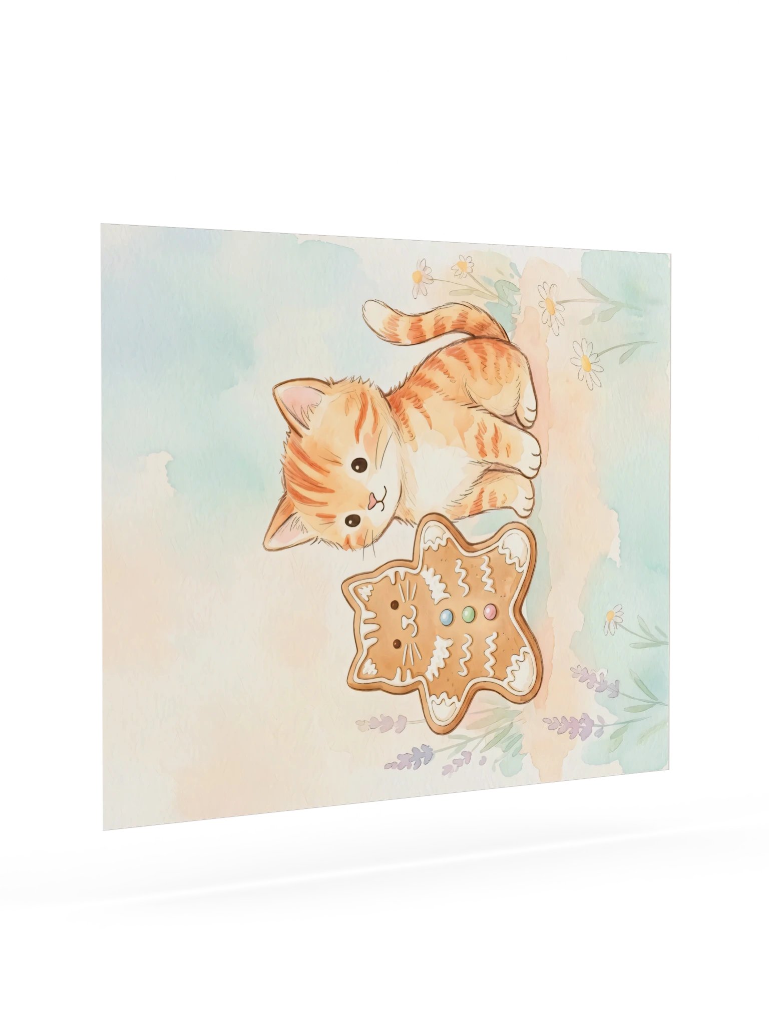 Gingerbread Kitten Poster product image (21)