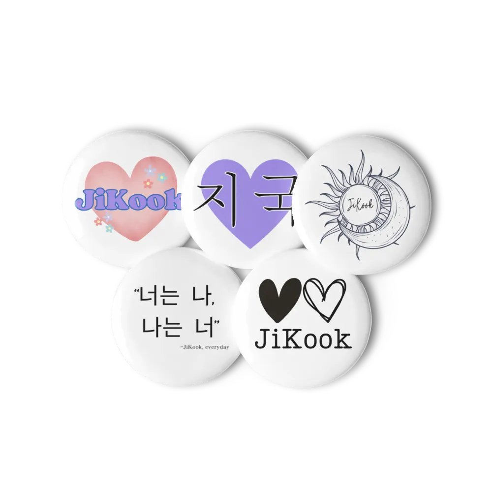 JiKook Pin Badges product image (1)
