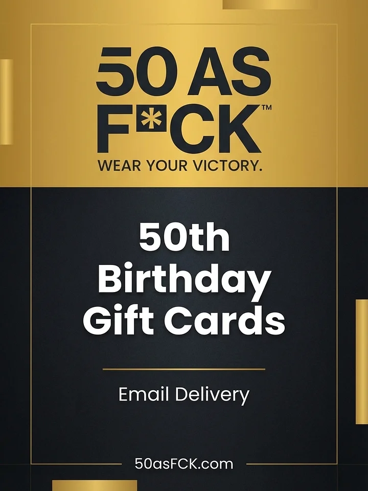 50th Birthday Gift Cards — Email Delivery product image (1)