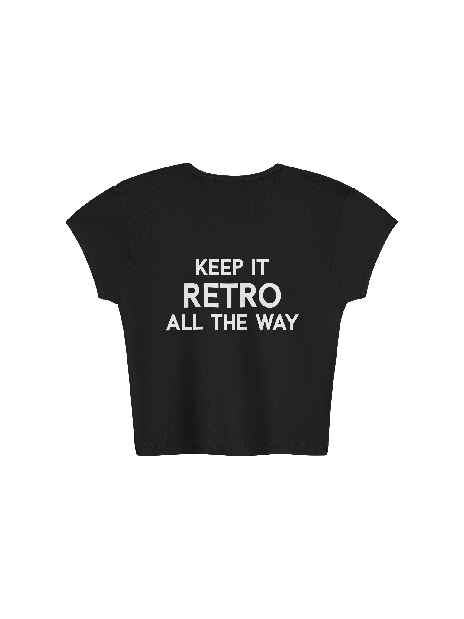 Exiram Women’s Rib Crop Top product image (4)