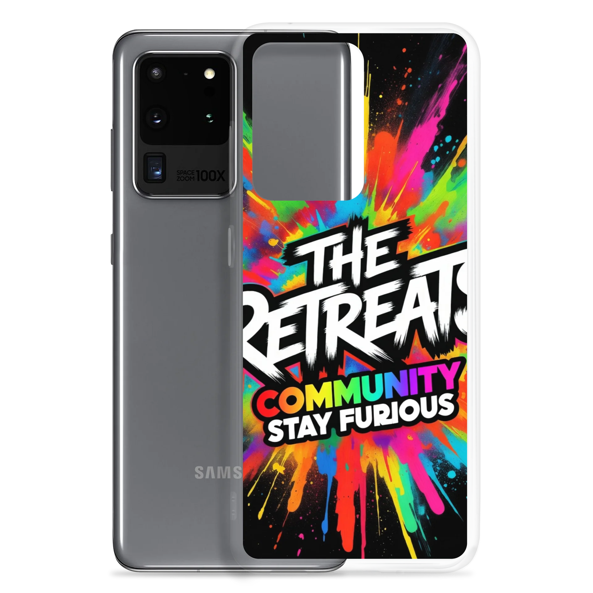 Retreats community Samsung® Clear Case product image (2)