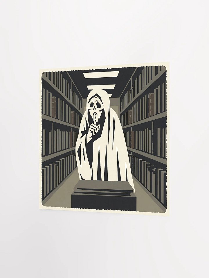 The Archivist of Silence: A Phantom’s Vigil in the Halls of Forgotten Knowledge product image (10)