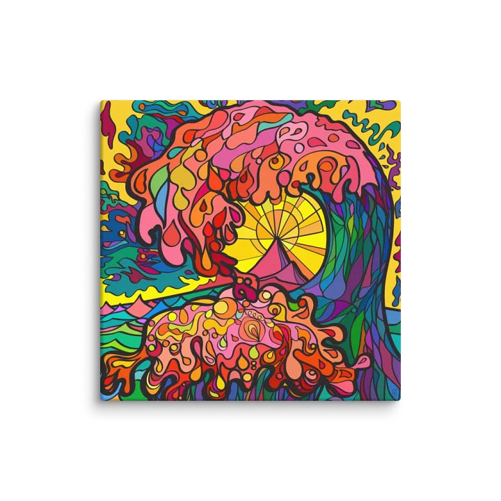 Ocean Wave - Vibrant Expressions Canvas Collection product image (1)