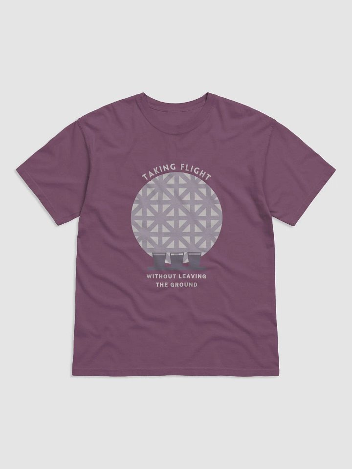 Sipping Around the World Disney Comfort Colors Garment-Dyed Heavyweight T-Shirt gray on dark product image (3)