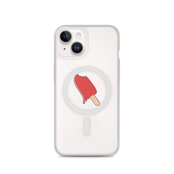 Bitten Red Ice Cream Bar iPhone® Case product image (2)