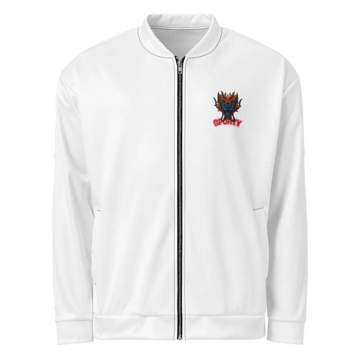 SPORTY Dragon Blaze All-Over Print Bomber Jacket product image (1)
