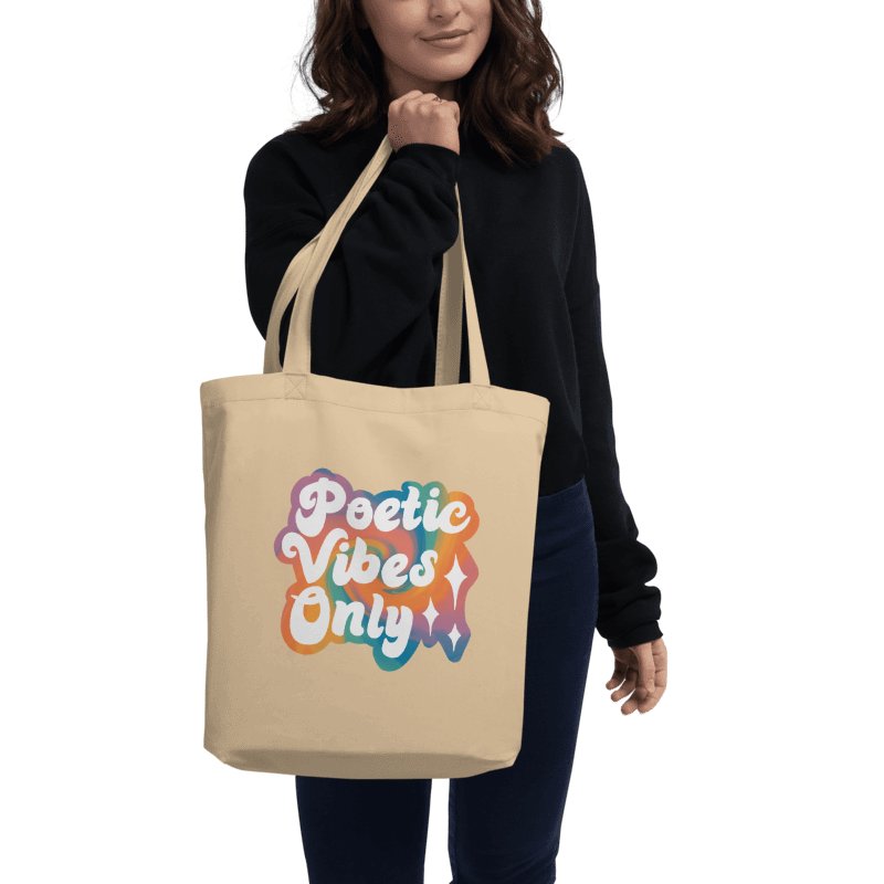 Poetic Vibes Only Tote Bag product image (2)