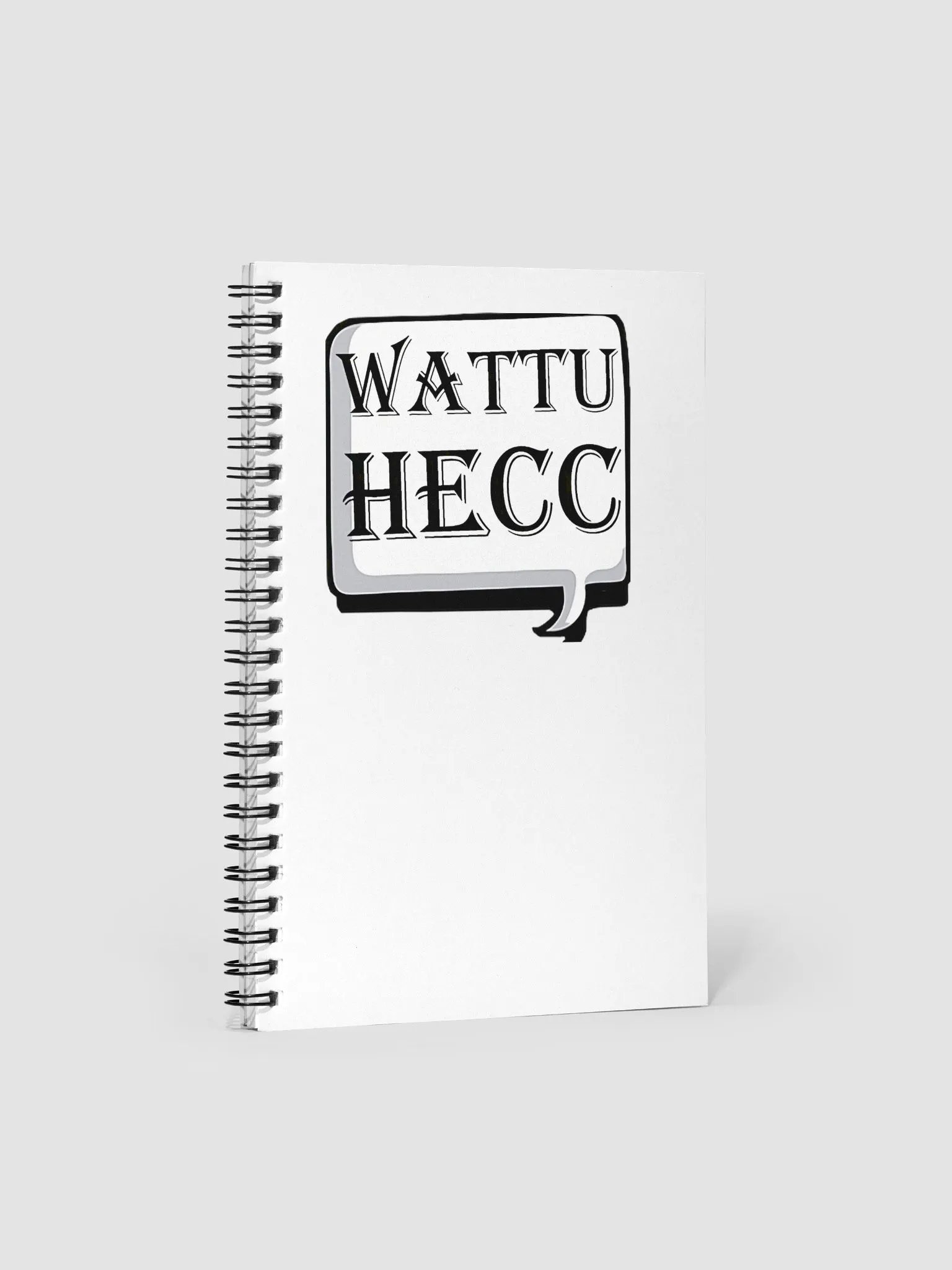 wattuhecc Spiral Notebook product image (1)