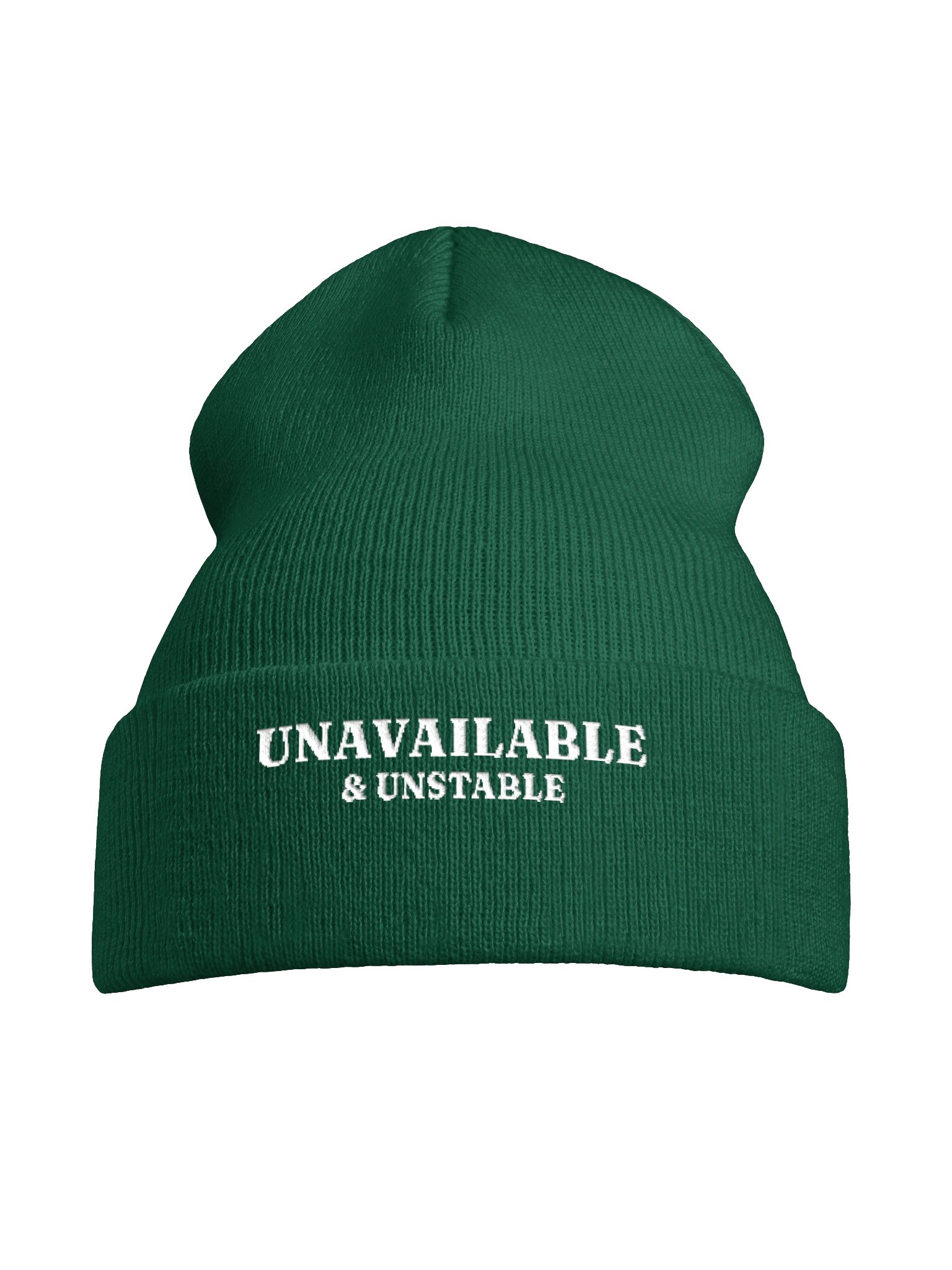 Unavailable & Unstable Beanie product image (7)