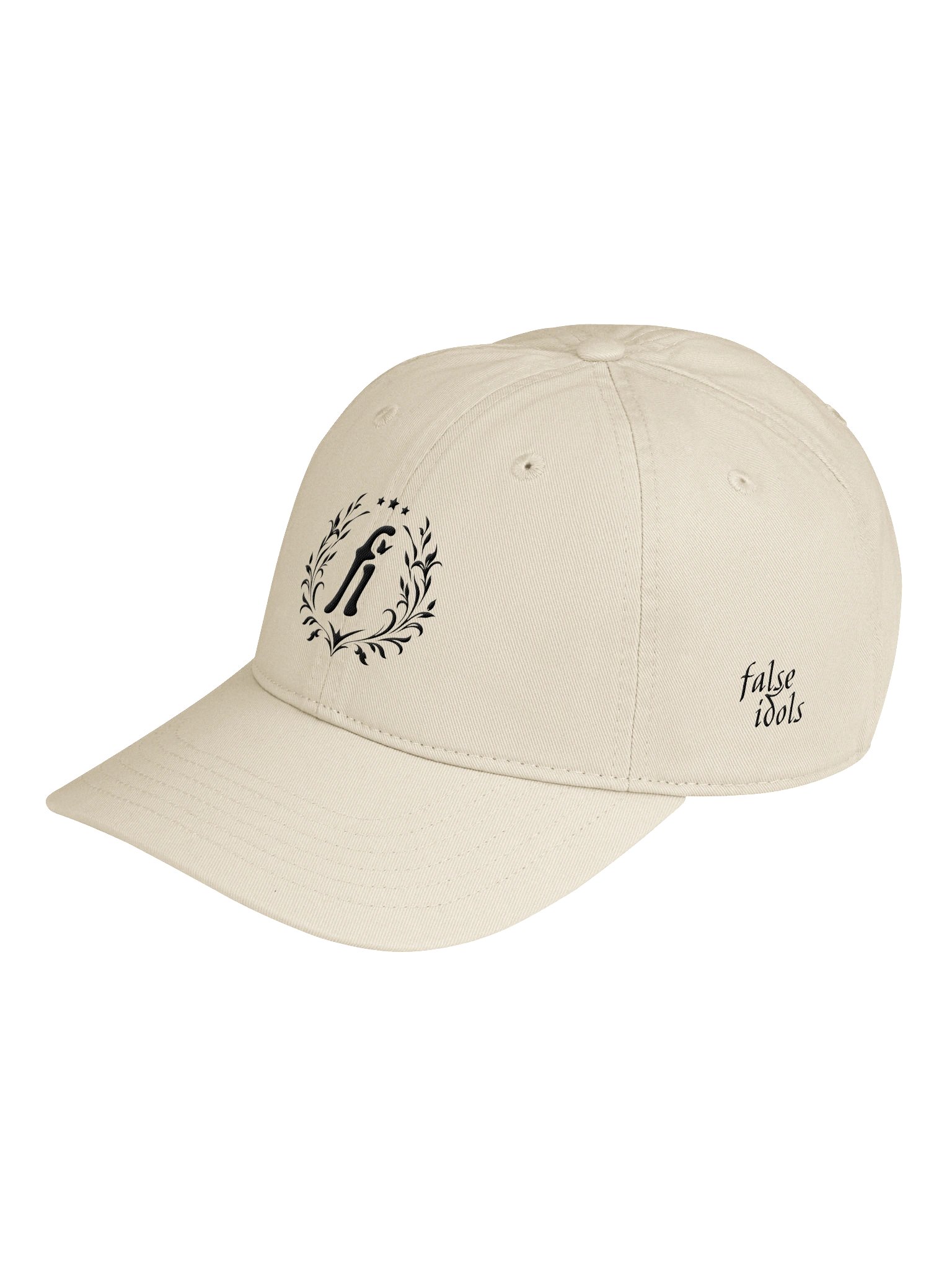 Coat of Arms Embroidered Dad Hat - Bone White product image (2)