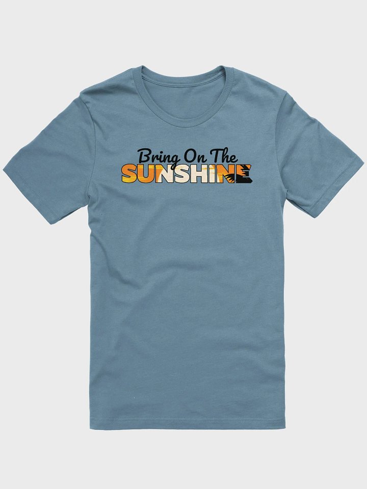 Bring On The Sunshine Graphic Print, Retro Sun With Palm Tree product image (41)