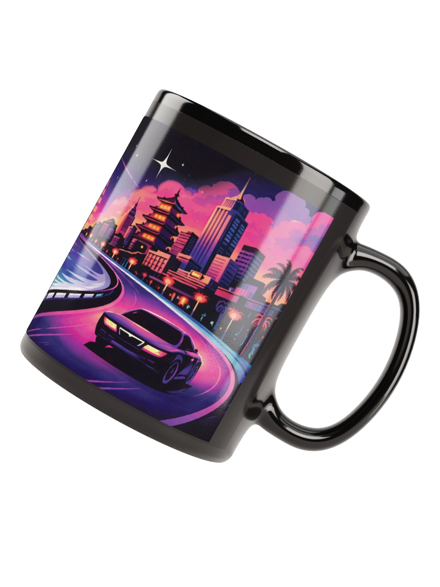 SUNSET WAVES RETRO MUG product image (6)