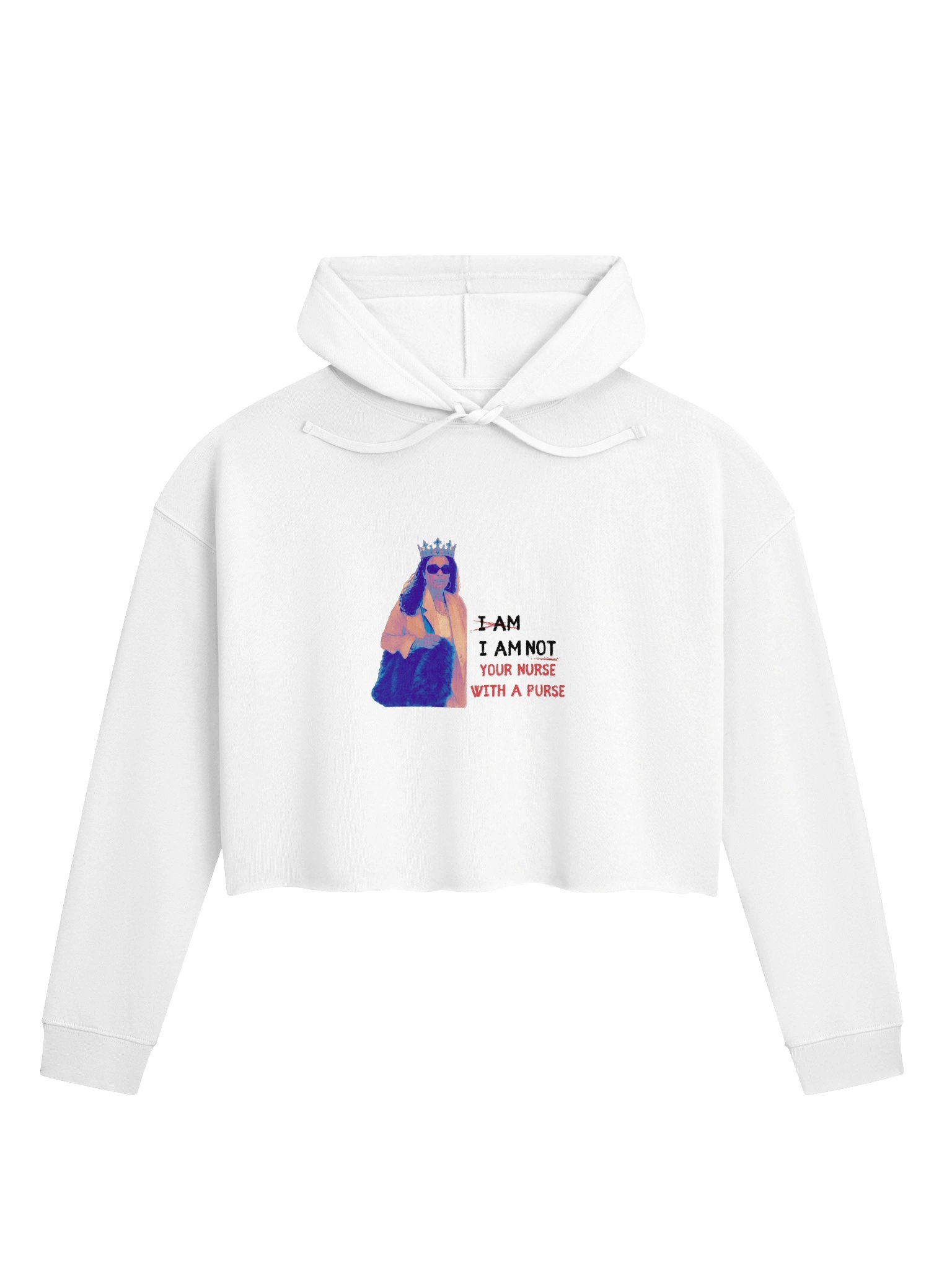 LX Vibes Crop Sweatshirt Nurse with A Purse product image (1)