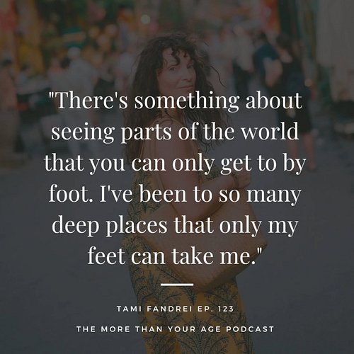 All of this!

Thank you @tamionthetrail.

Don't miss her story! Episode 123 on The @morethanyourage Podcast.

#MoreThanYourAg...