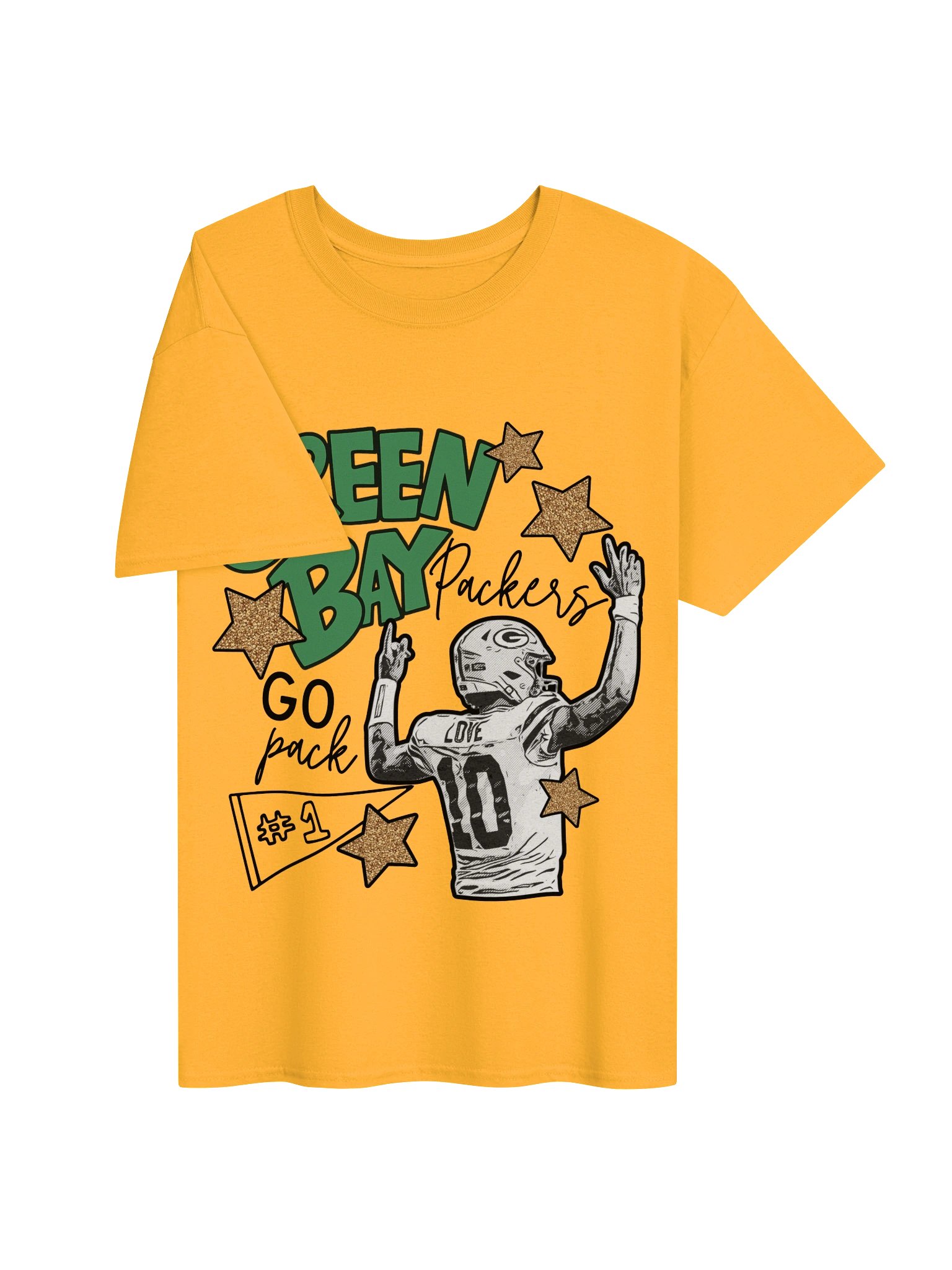 Go Packer Jordan Love Gildan Classic Tee product image (3)