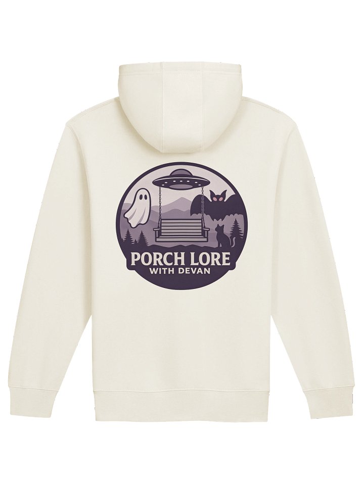 PORCH PALS LOGO ZIP UP HOODIE product image (1)