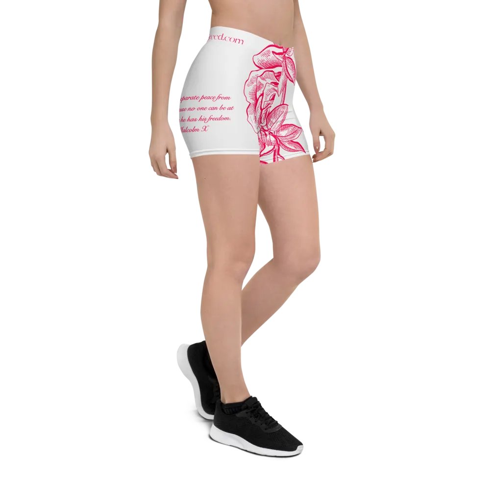 Rose Colored Women's Biker Shorts product image (4)