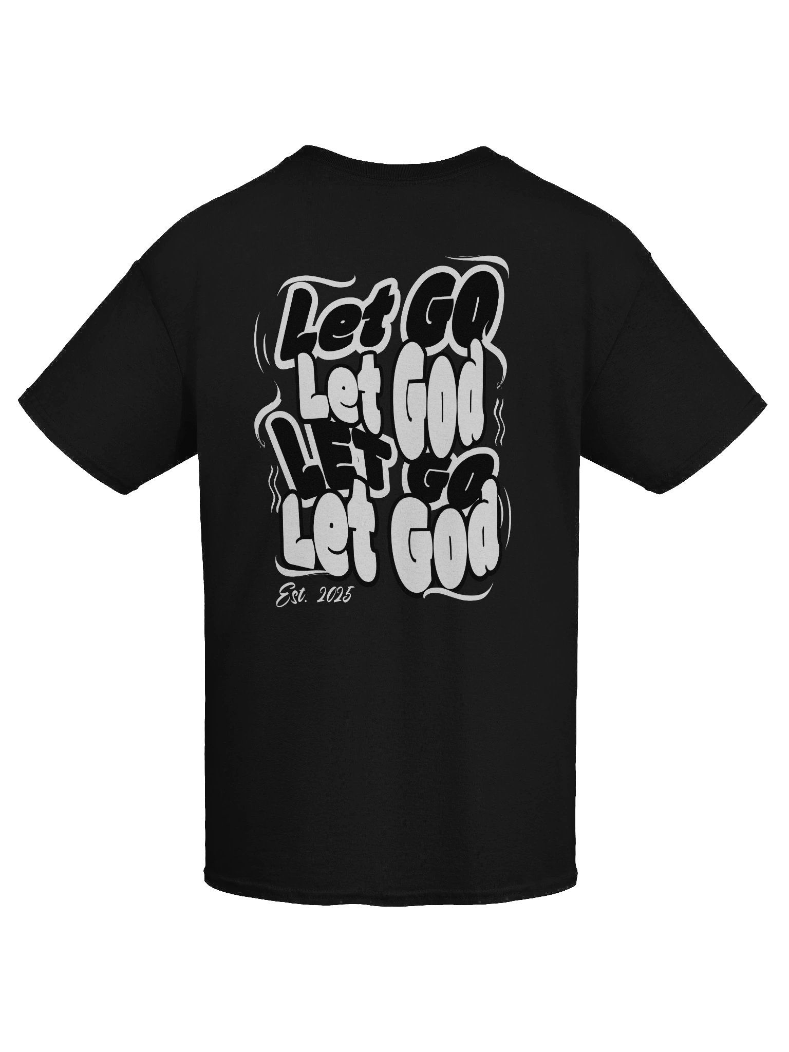 YHWH Heavyweight Tee - "Let Go, Let God" product image (1)